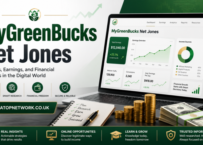 MyGreenBucks Net Jones: What It Is, Who Kenneth Jones Is, and What Readers Should Know